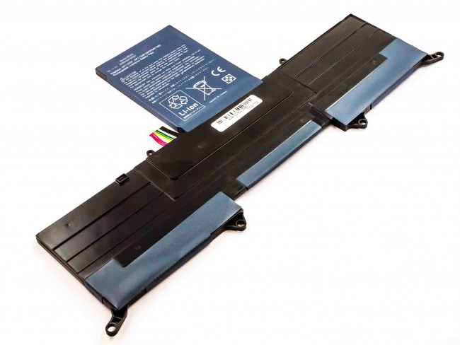 Akku passend für ACER S3 Ultrabook 13.3, Li-Polymer, 11,1V, 3000mAh 33,3Wh, built-in, ohne Werkzeug