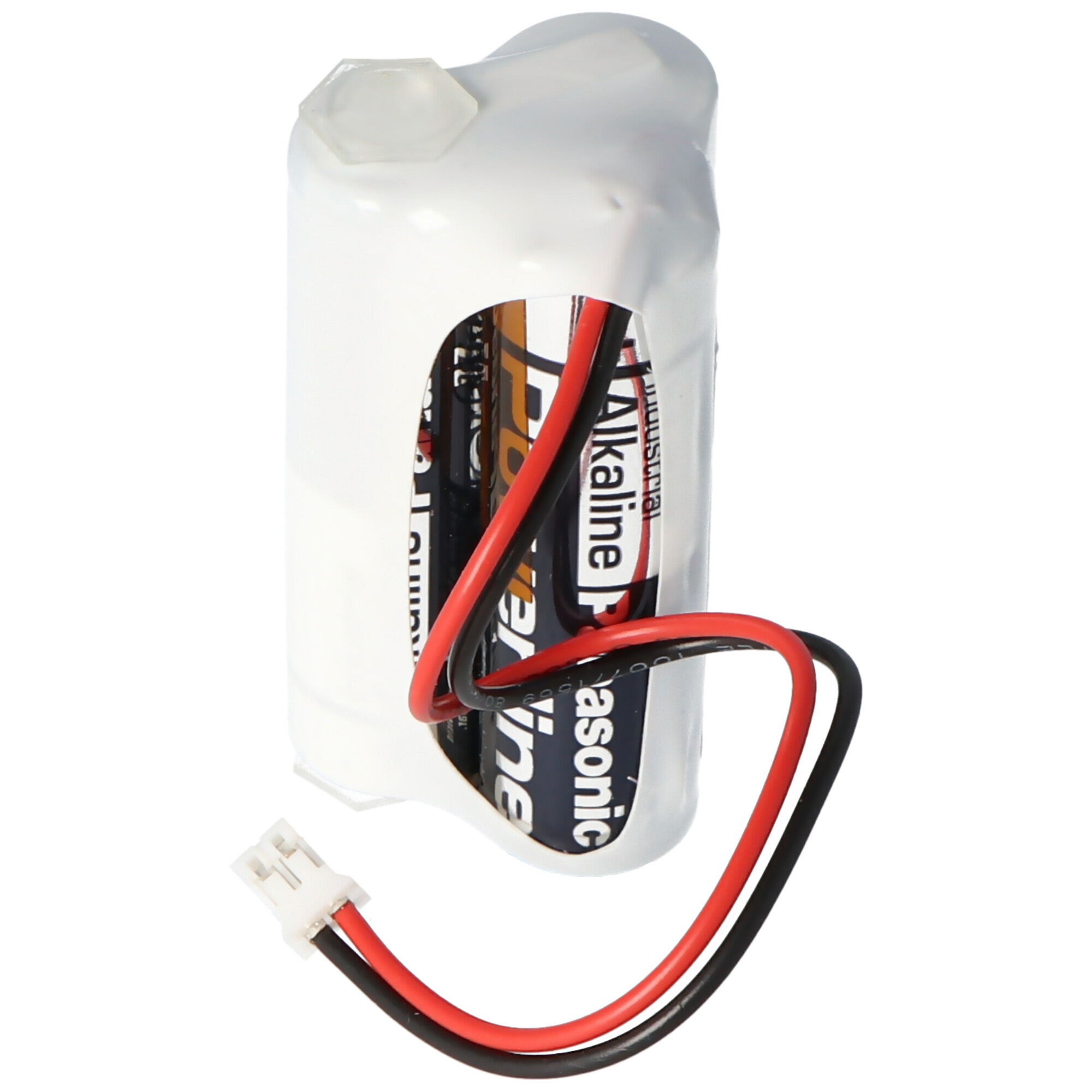Ersatzbatterie für SAG 38450901 4,5 Volt Batteriepack für Schulte Schlagbaum LR06 Batteriepack F2+1 mit Kabel und Stecker, AA Zellen