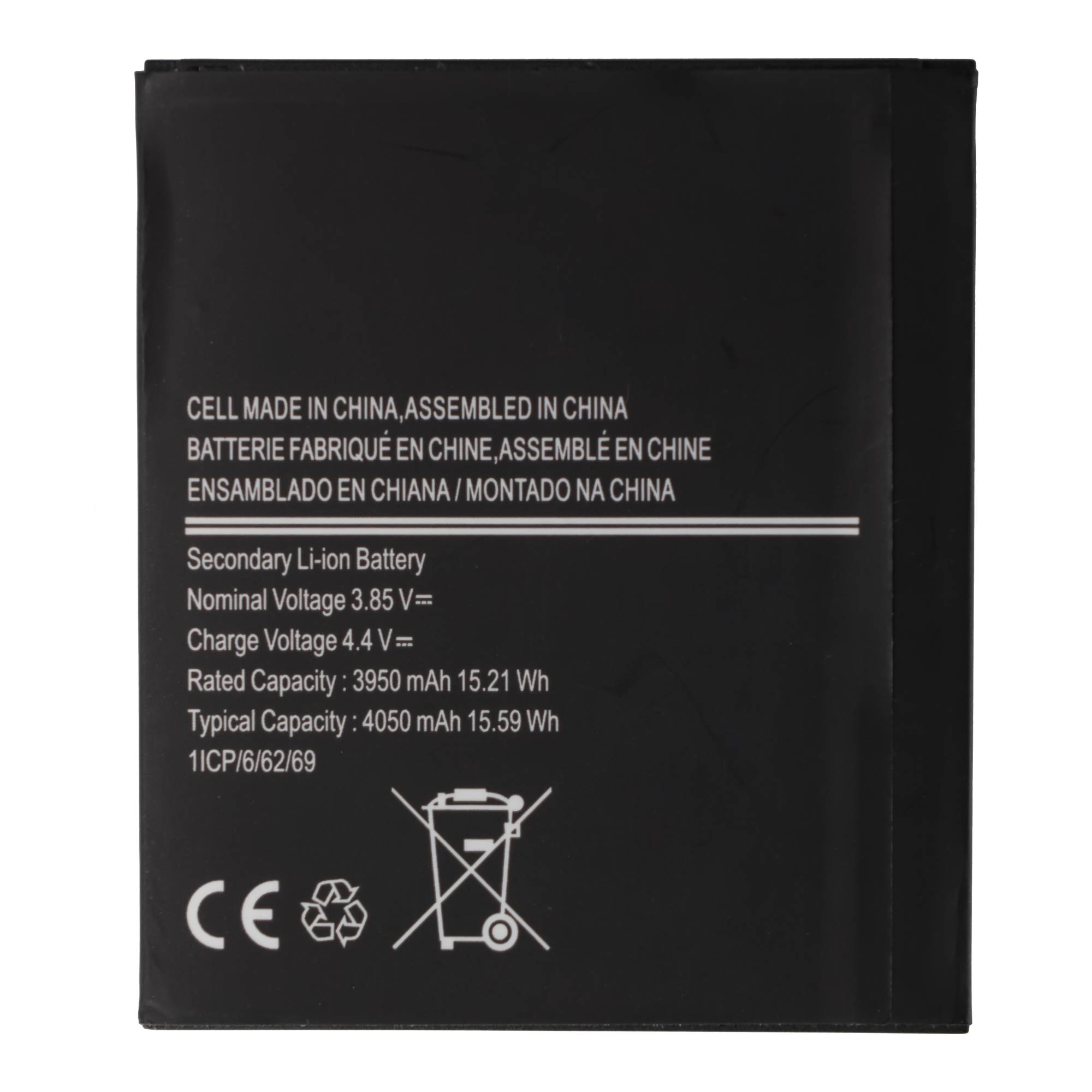 Akku passend für Samsung Galaxy Xcover Pro, SM-G715, Li-Polymer, 3,85V, 3950mAh, 15,2Wh