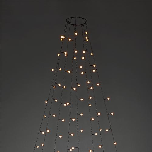 LED Baummantel außen 240 bernsteinf. LED 6327-800