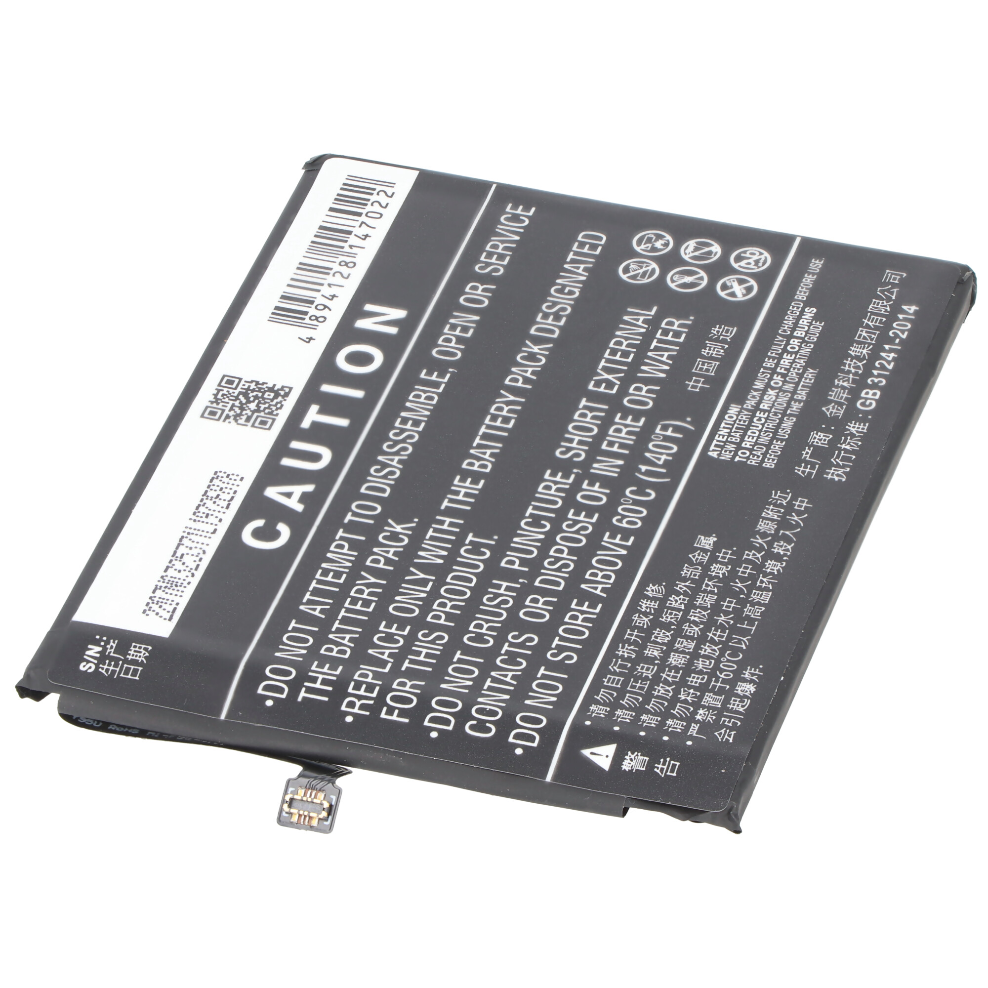 Li-Polymer-Akku nur passend für Xiaomi Mi CC9e Handy Xiaomi BM4F Akku 3950mAh 3.85V