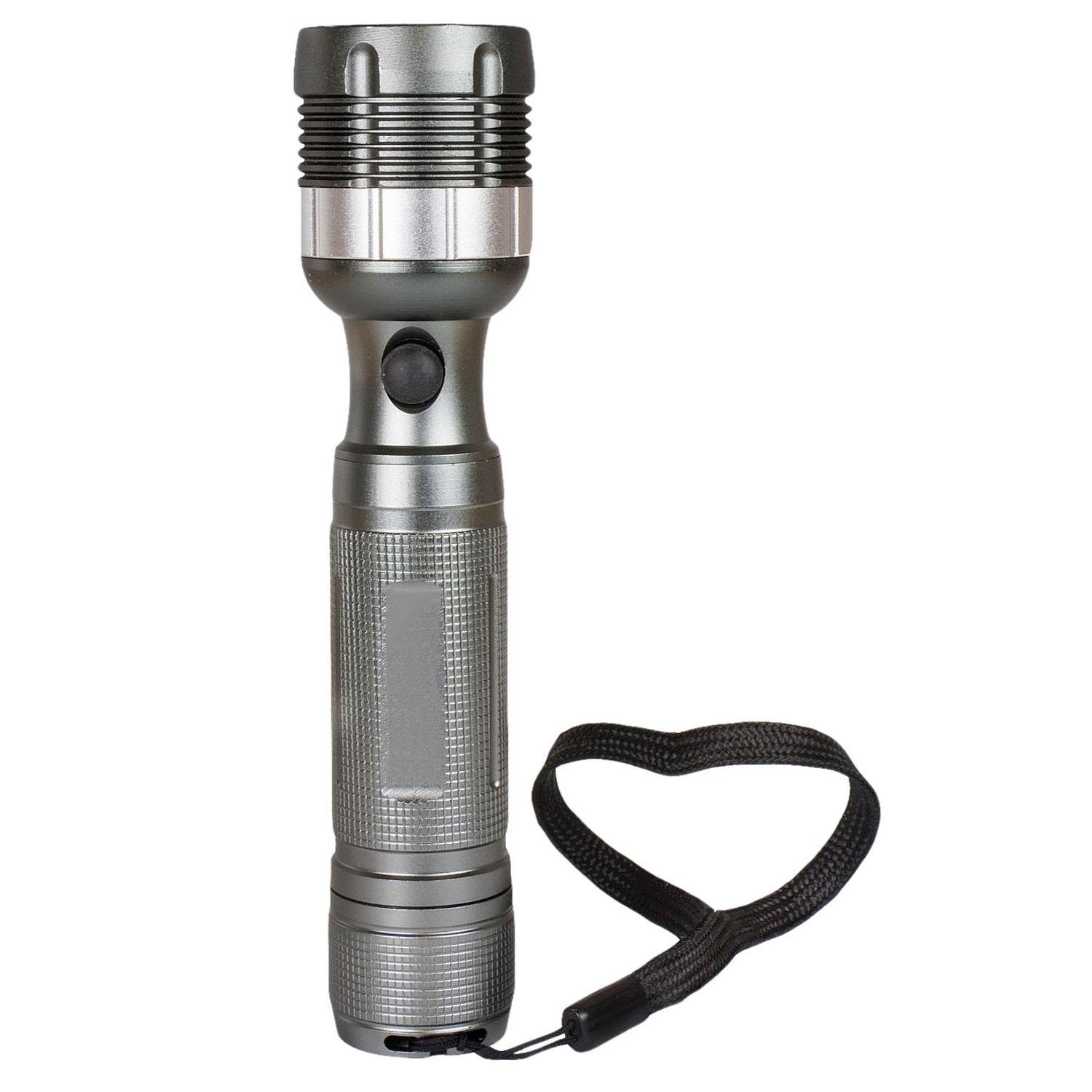 3 Watt LED Zoom Aluminium Taschenlampe max. 170 Lumen, inklusive Batterien, Zoomfunktion, Fokussier-Rad
