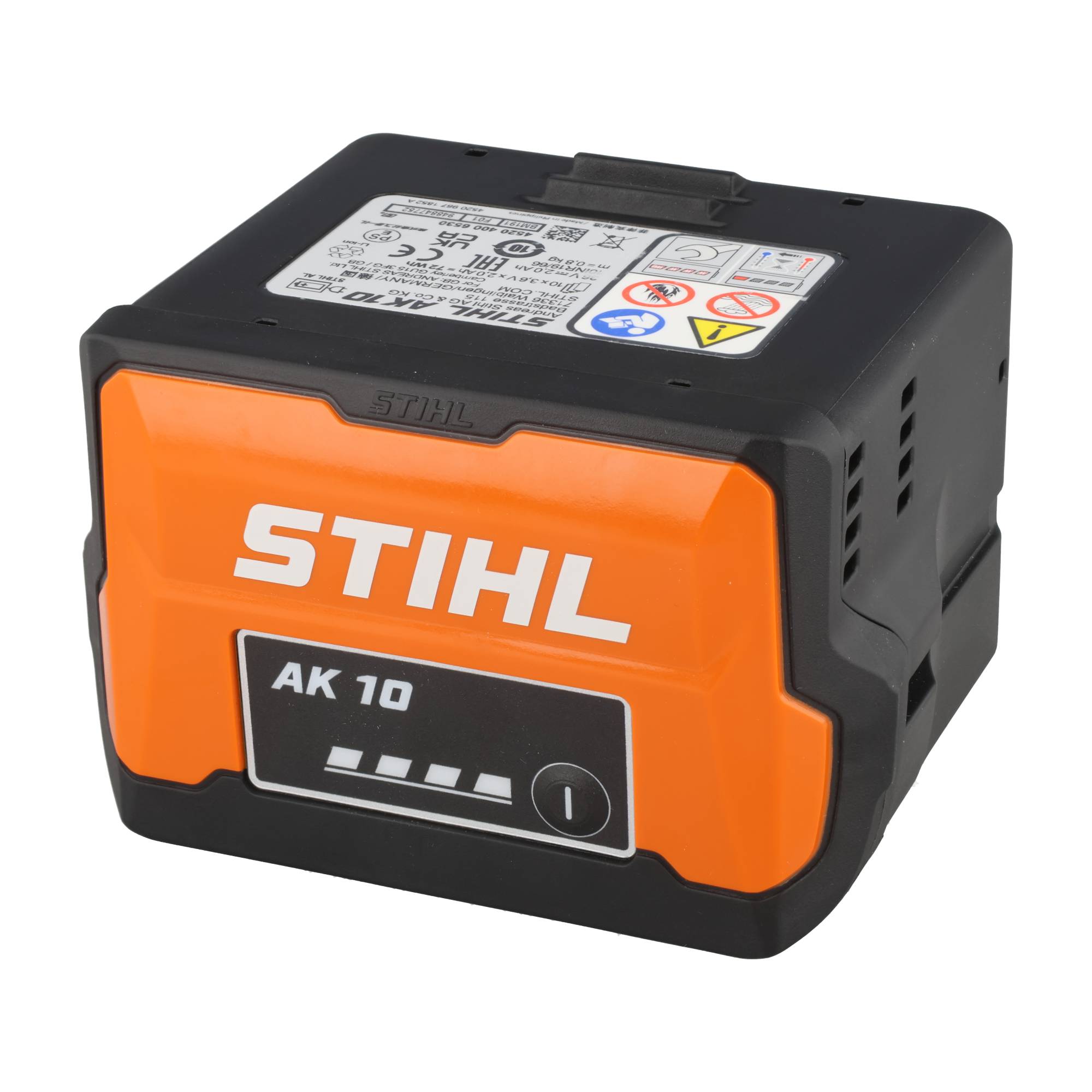 STIHL Akku AK 10 für Modelle des AkkuSystem COMPACT z.B. HSA 56, FSA 56 Li-Ion mit LED