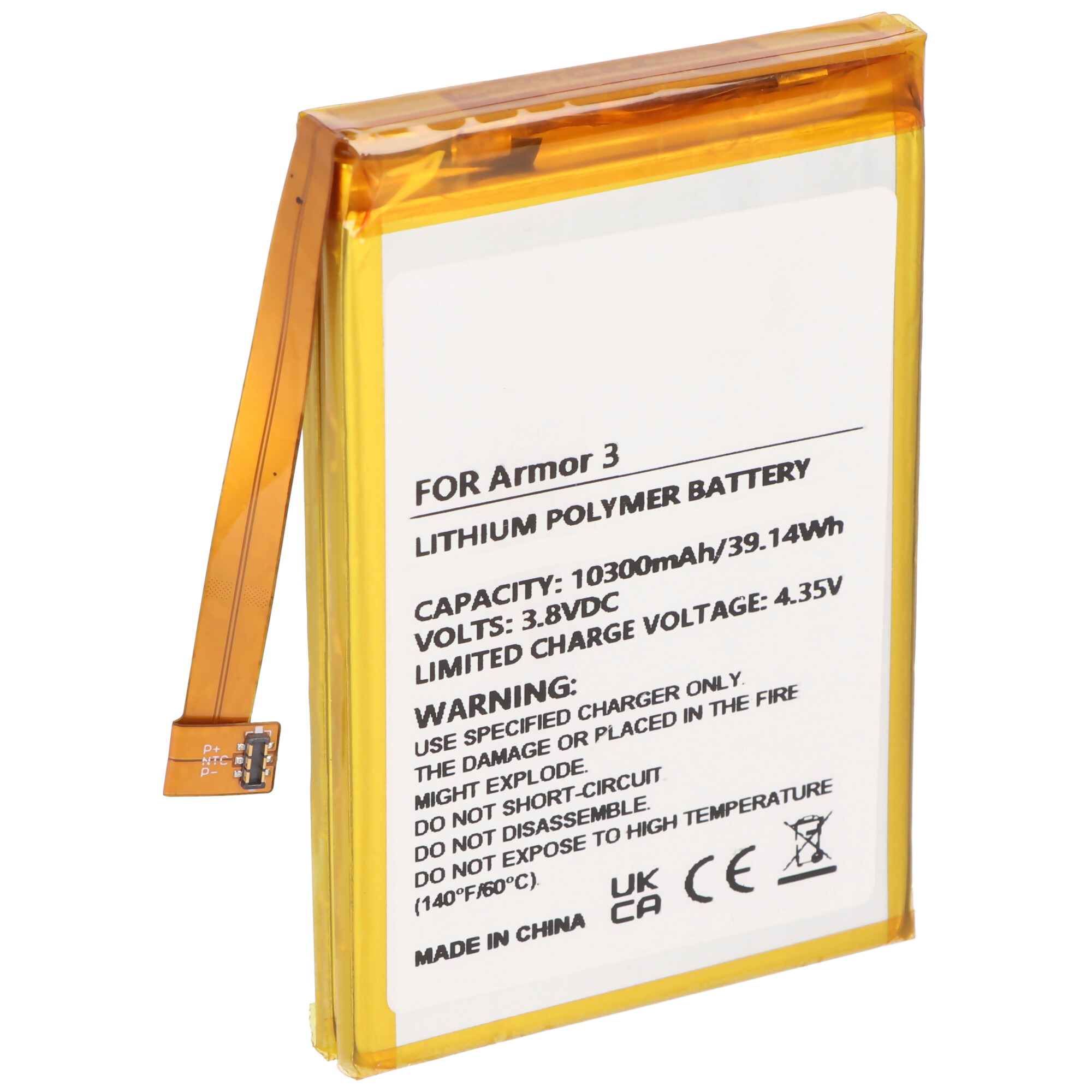 Li-Polymer-Akku 10300mAh 3.8V für Ulefone Armor 3 Handy