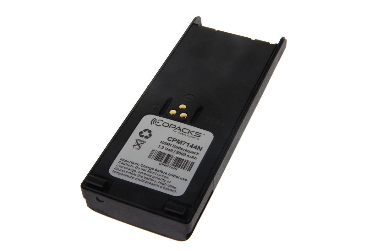 CoPacks NiMH Akku passend für Motorola FuG11b GP900 MTS2013 - 7,2 V 2000 mAh
