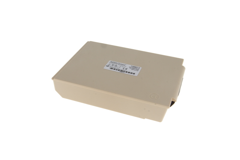 AKKUmed NC Akku passend für Physio Control Defi (Lifepak) LP5/ LP10/ LP12/ 250 Monitor - 12 V 1900 mAh 128x98x34 mm