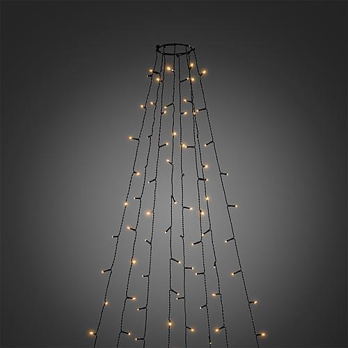LED Baummantel außen 240 bernsteinf. LED 6520-870 App gesteuert