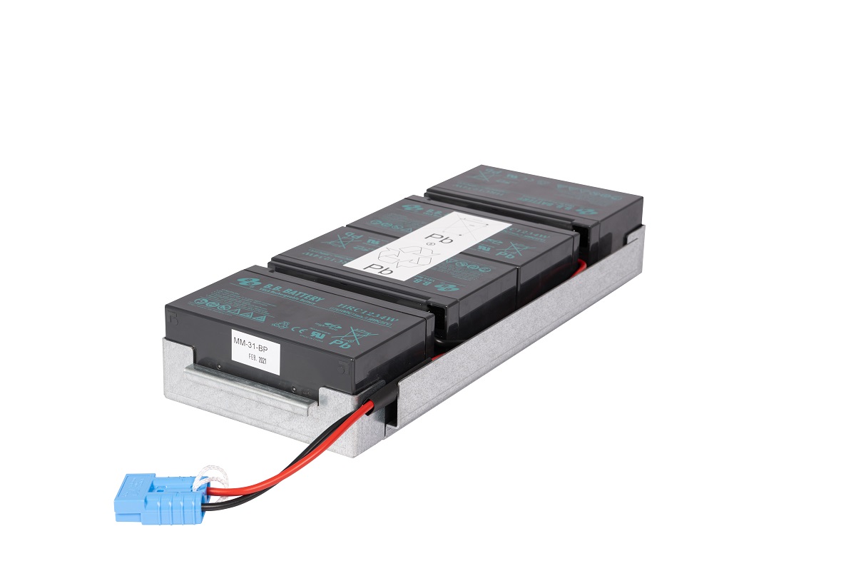 Ersatzakku passend für APC Batterie RBC31 Bleiakku