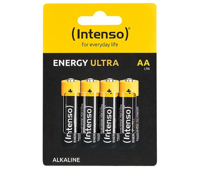 Energy Ultra, Batterie Alkaline, Mignon, AA, LR06, 1,5Volt (4er Pack), ideal für den alltäglichen Gebrauch