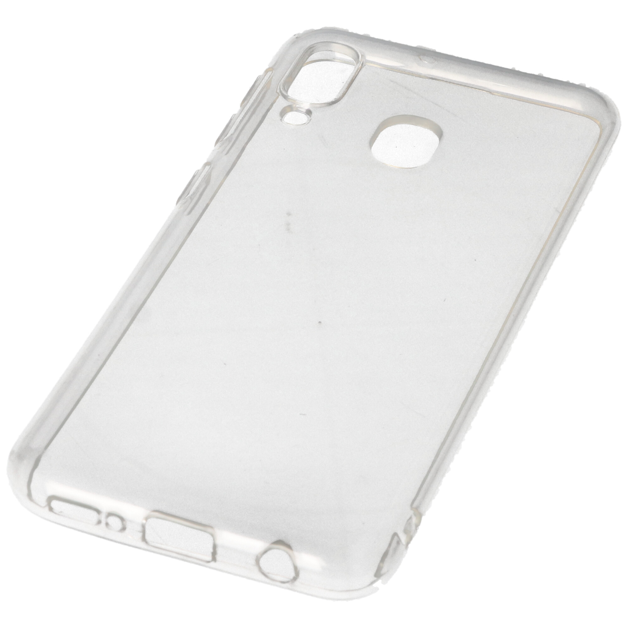Hülle passend für Samsung Galaxy A20 E - transparente Schutzhülle, Anti-Gelb Luftkissen Fallschutz Silikon Handyhülle robustes TPU Case