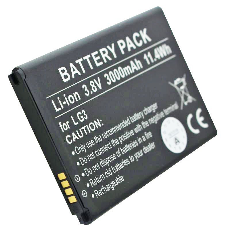 Akku passend für den LG Akku D855, D858, G3, VS985, BL-53YH Akku