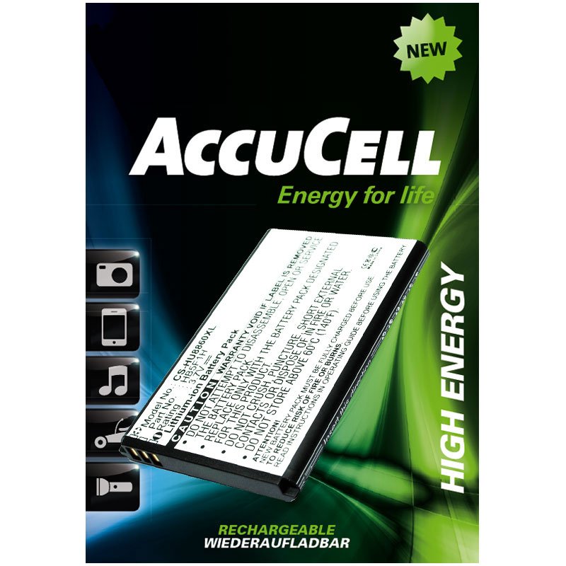 AccuCell Akku passend für Huawei Glory, Honor, M886, U8860