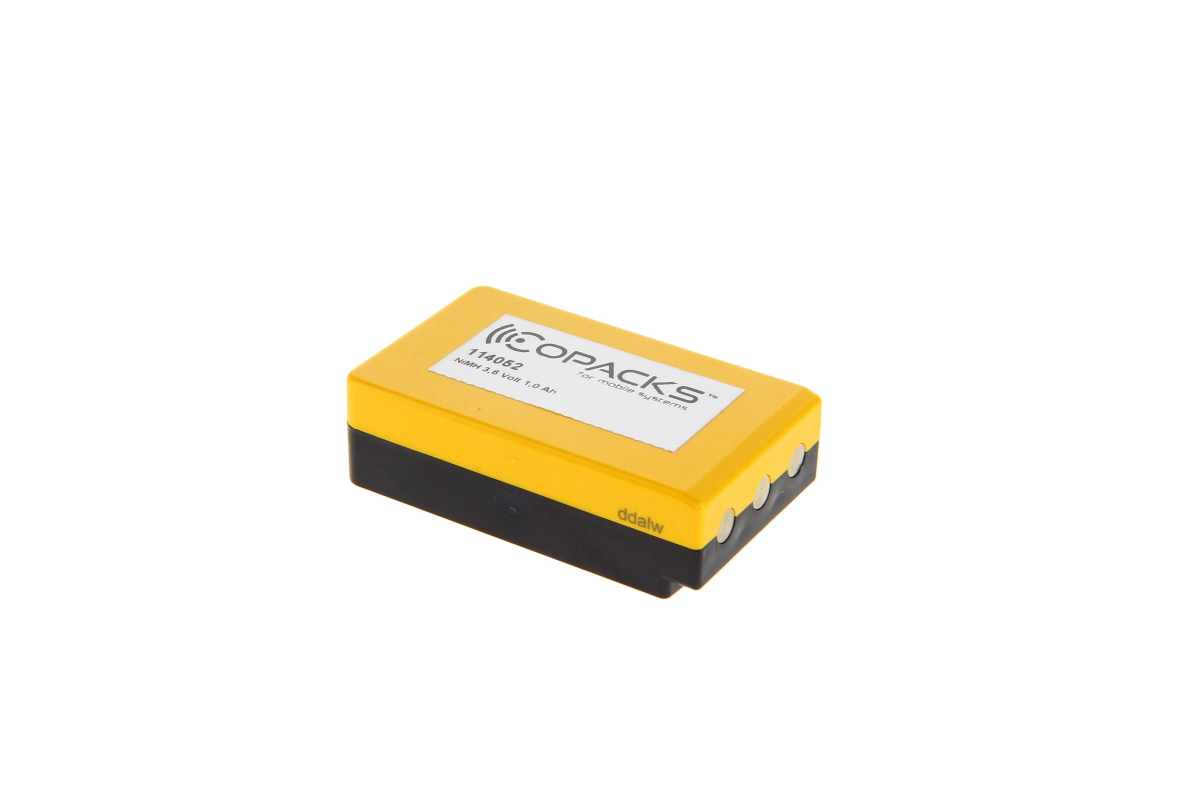 CoPacks NiMH Akku passend für HBC Funkfernsteuerung Patrol S - BA221030 - 3,6 V 1000 mAh 60x35x18 mm