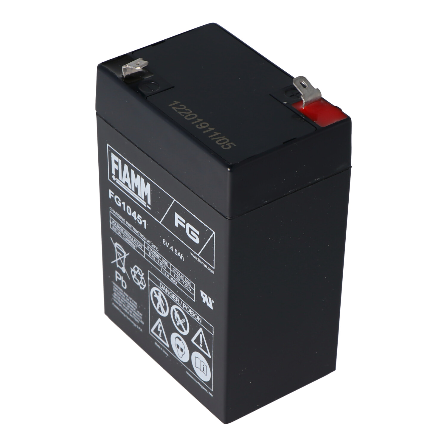 6 Volt Akku für Peg Perego Fahrzeuge 6 Volt 4500mAh ohne Kabel
