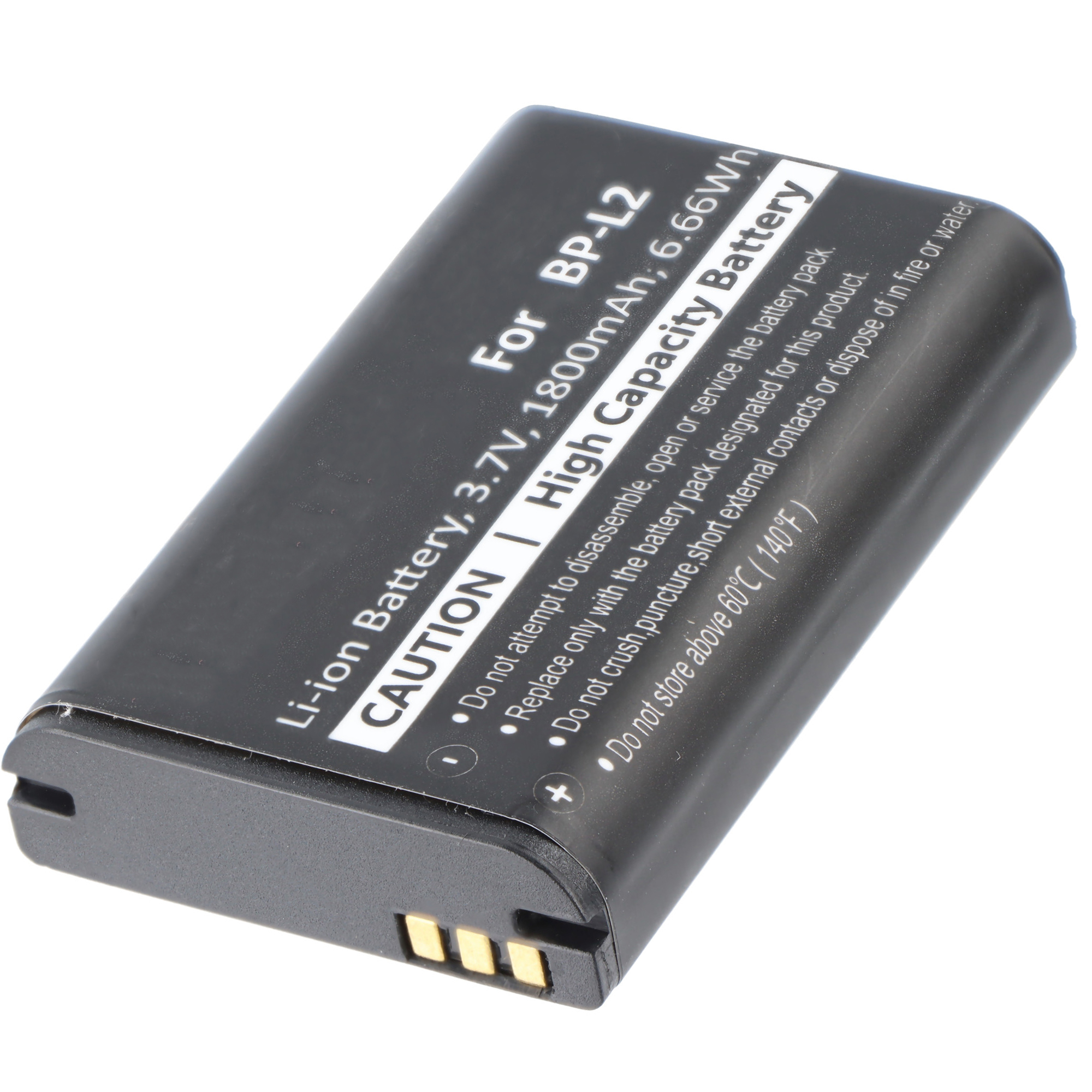 Akku passend für Tascam DR-1, GT-R1, DR-Serie, BP-2L 3,7 Volt 1800mAh Diktiergerät