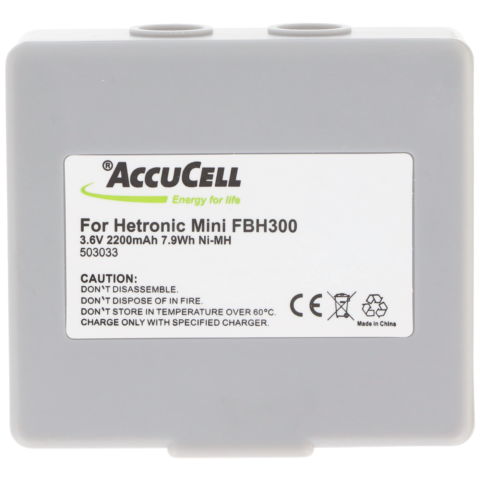 Akku passend für Hetronic Kransteuerung Akku 3,6 Volt 2000mAh passend für ABITRON KH68300520.A; HETRONIC 68300510, 68300520, 68300525, Ergo, FBH300