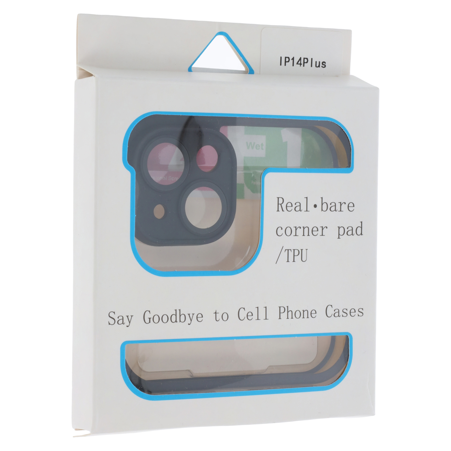 PT line TPU Corner Bumper für Apple iPhone 14 Plus, Schwarz