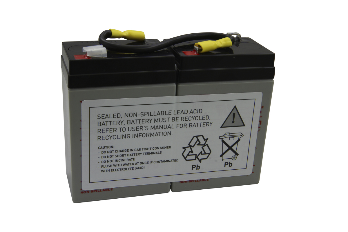 Ersatzakku passend für APC Batterie RBC1 Bleiakku
