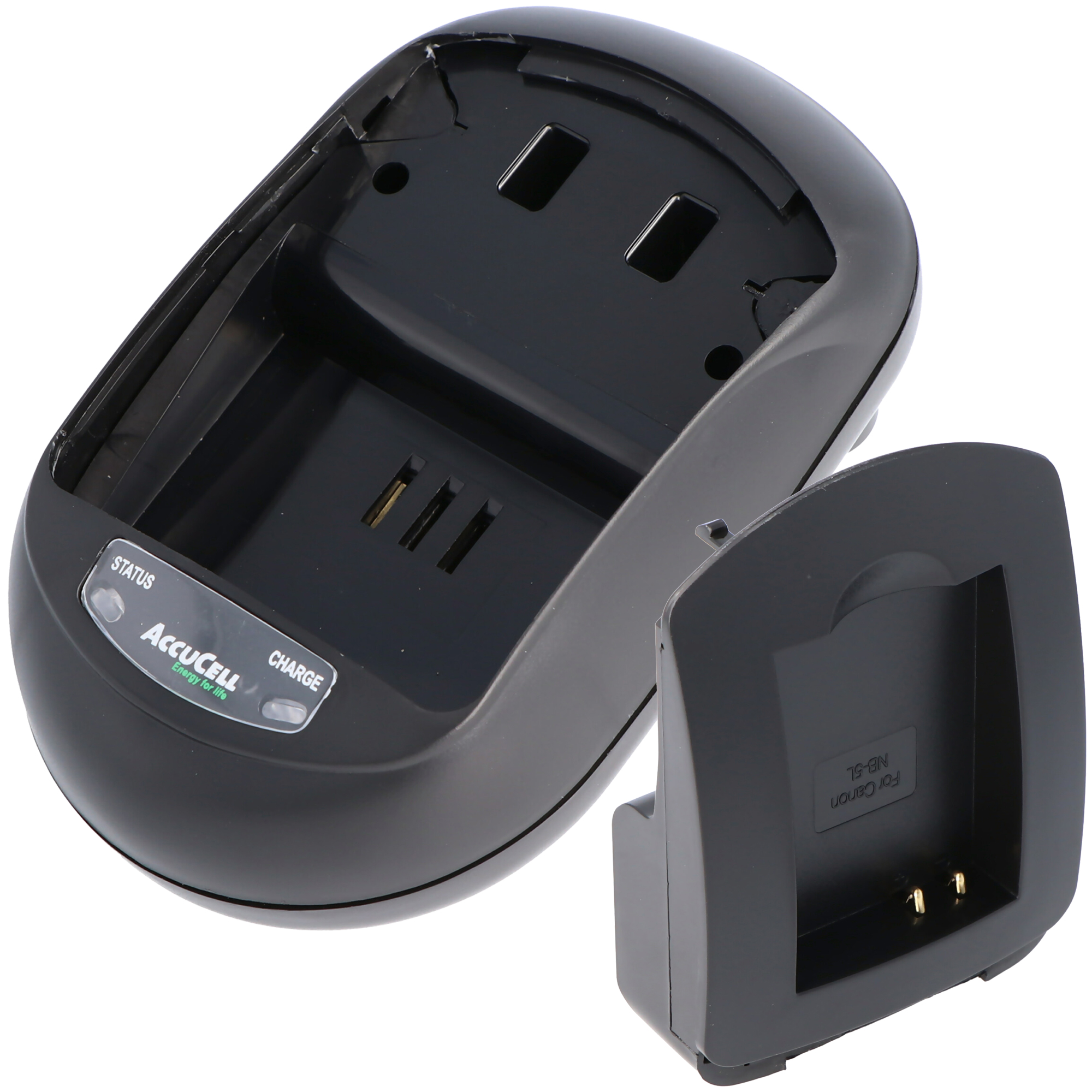AccuCell Schnell-Ladegerät passend für Canon IXY Digital 800 IS