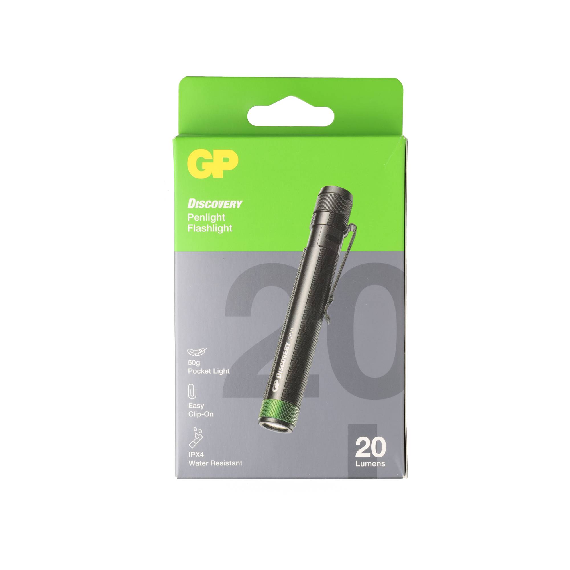 Taschenlampe GP CP21 20lumen inkl. 1x AAA 1,5V Batterie
