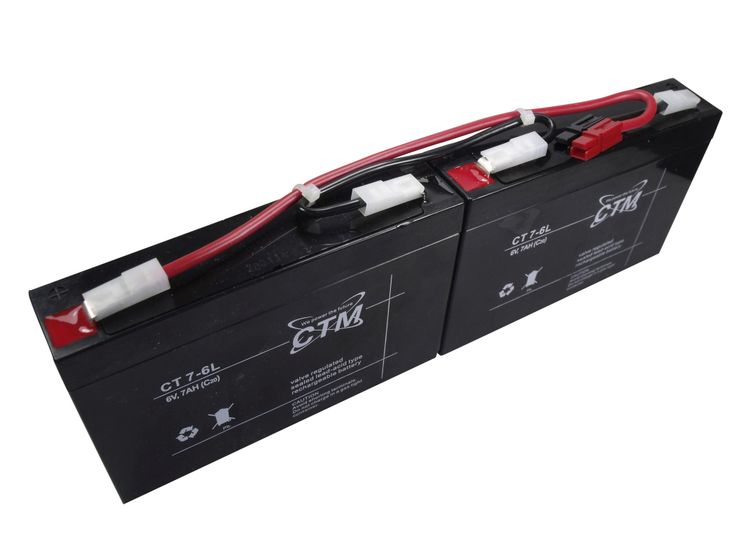 Ersatzakku passend für APC Batterie RBC18 Bleiakku