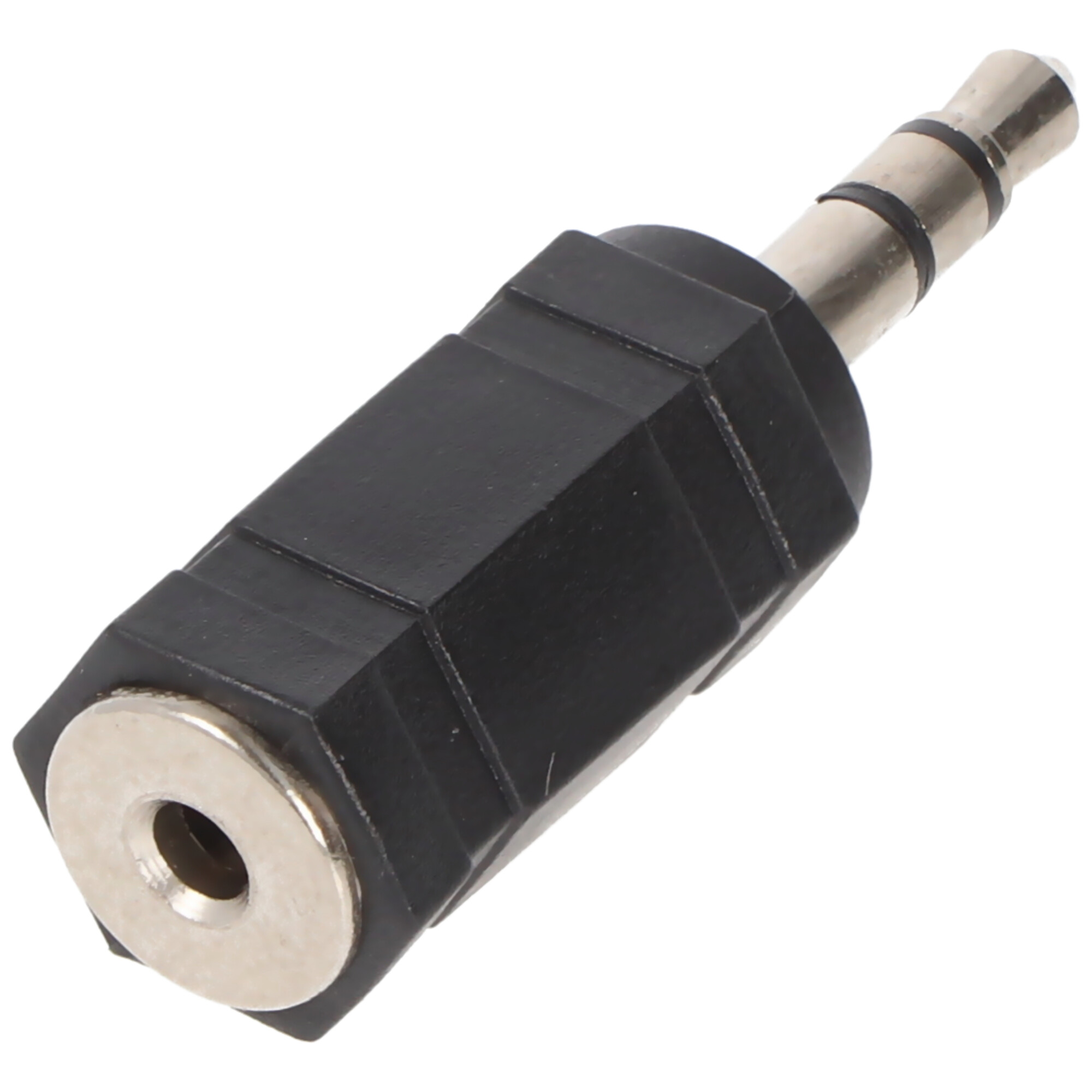 Goobay Kopfhörer-Adapter, AUX-Klinke 3,5 mm zu 2,5 mm - 1x 3,5-mm-Klinkenstecker (3-polig, stereo) > 1x 2,5-mm-Klinkenbuchse (3-polig, stereo)