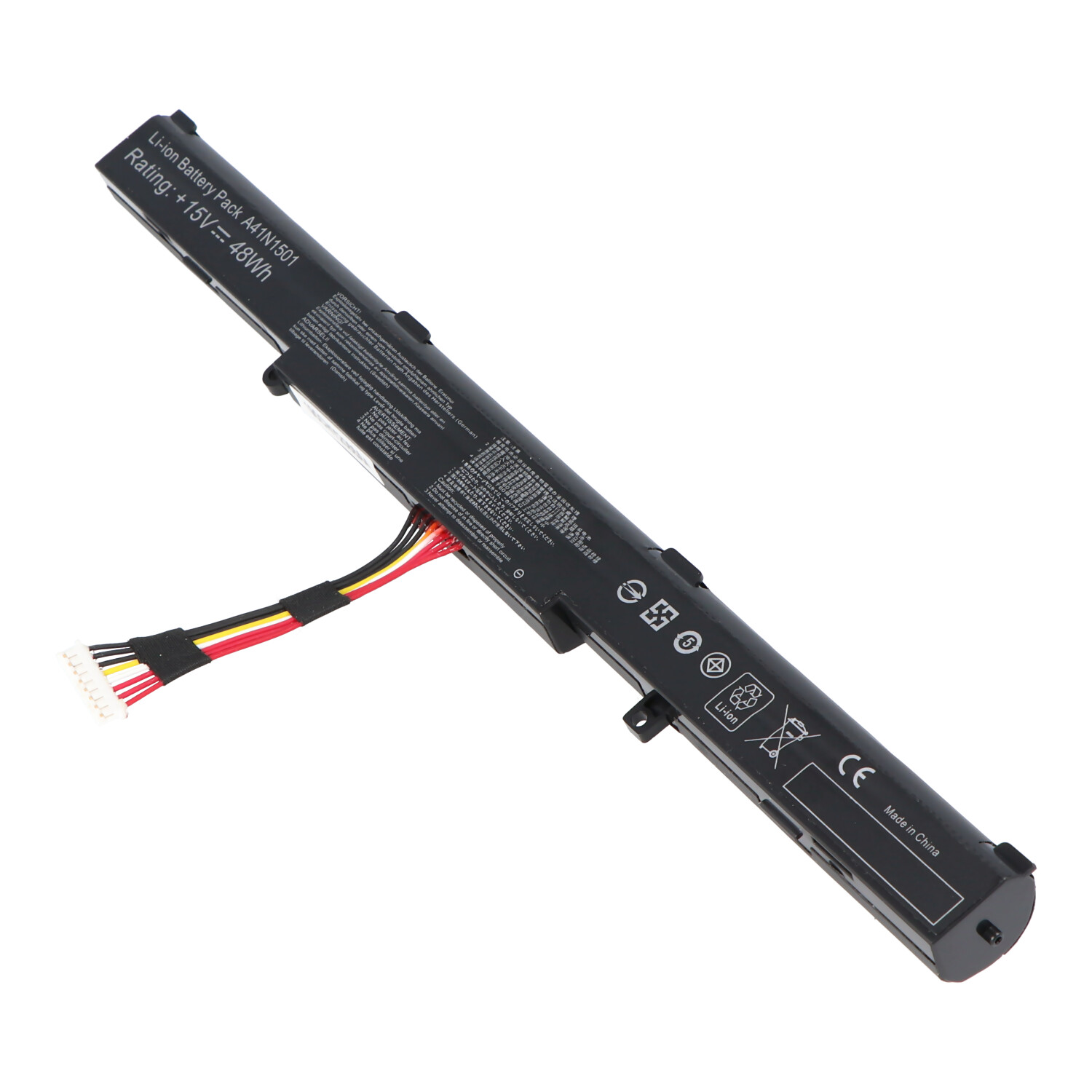 Akku passend für Asus GL752, Asus N552, A41N1501, L41LK2H, L41LK9H 14,8 Volt 2600mAh