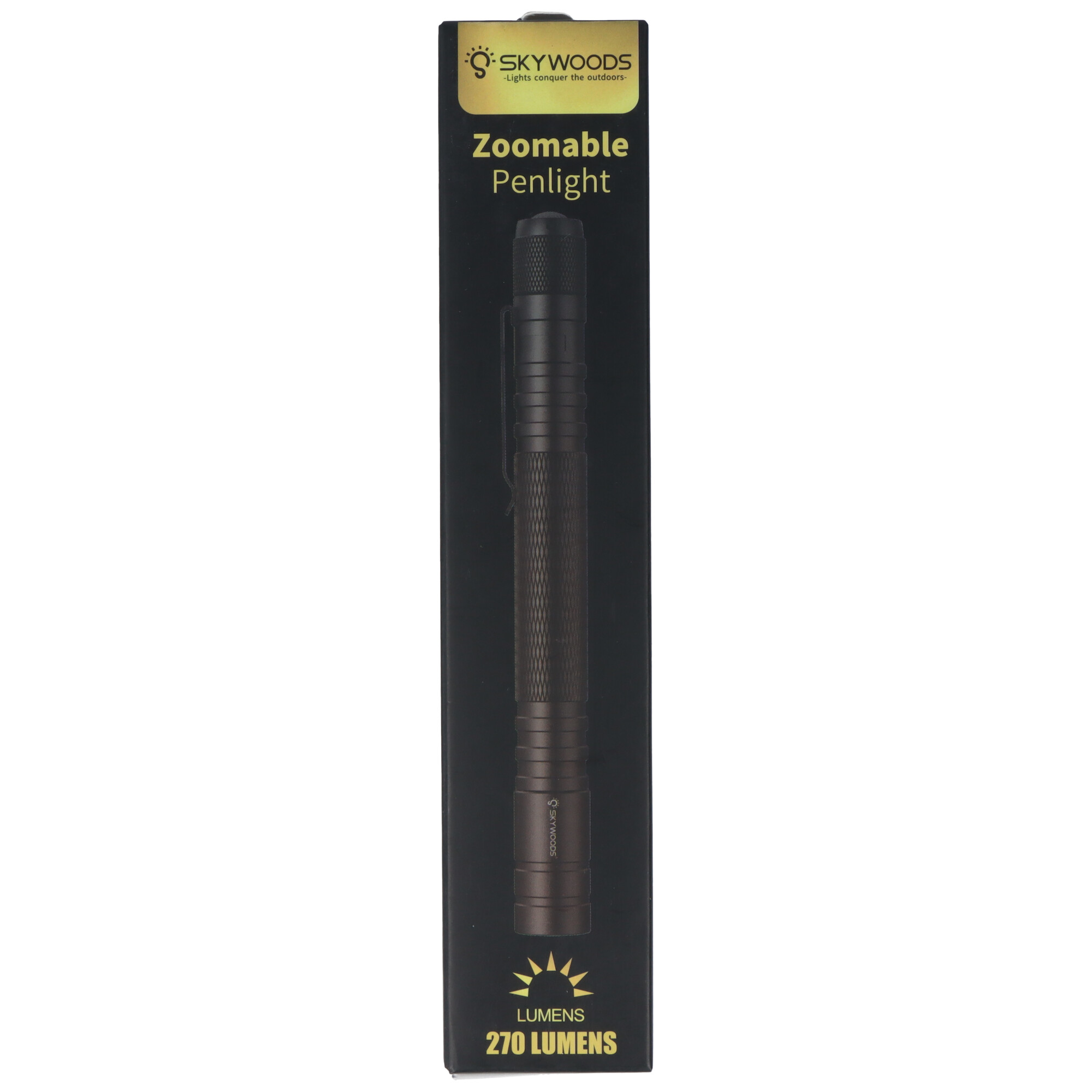 Skywoods Stiftlampe FIX P3 – 270 Lumen, fokussierbar