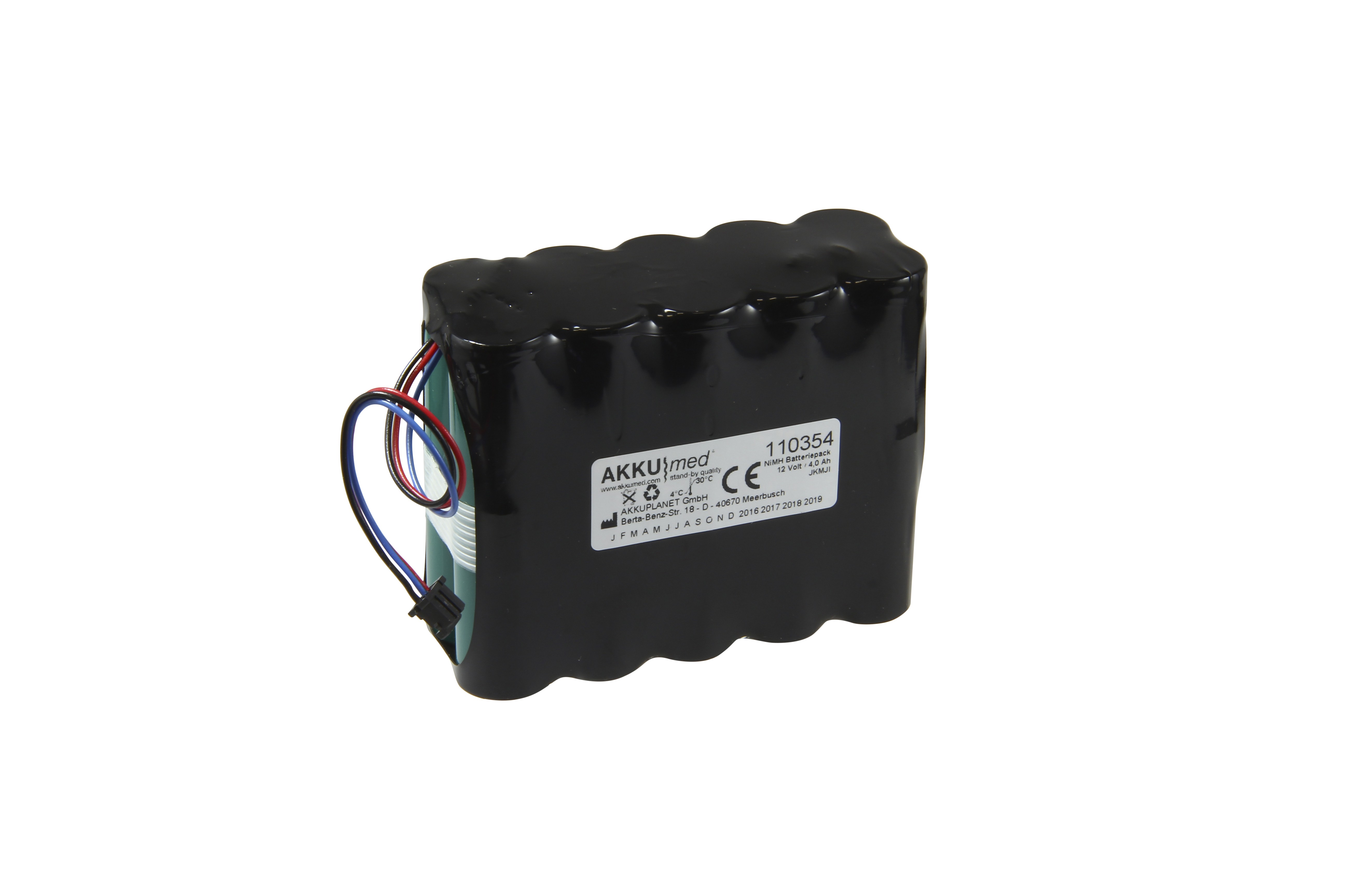 NiMH Akku passend für Fukuda Denshi Monitor DS5100 - 10TH-2400A-WC1-1