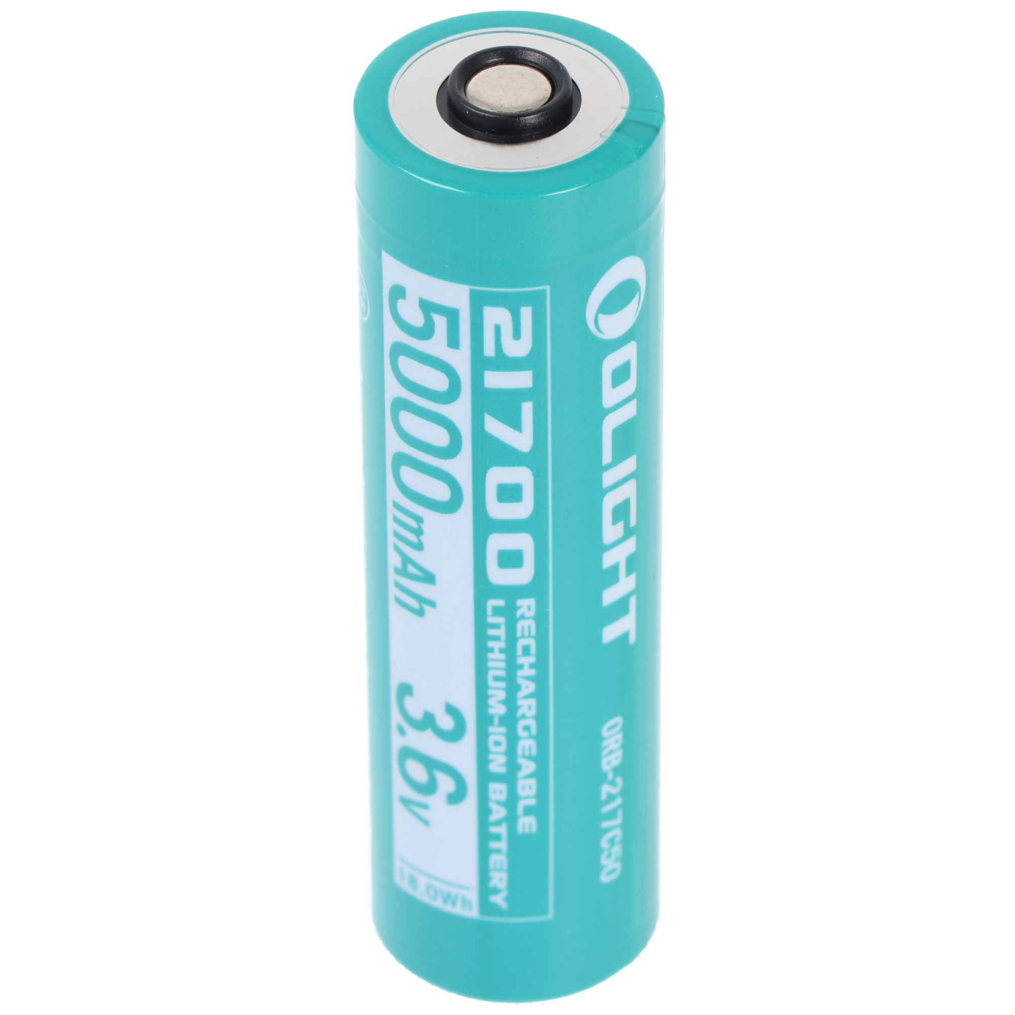 Olight 21700 5000mAh Akku, nur passend für Olight Seeker 2 Pro, M2R Pro, Warrior X Pro, ORB-217C50, 3,6V 5000mAh