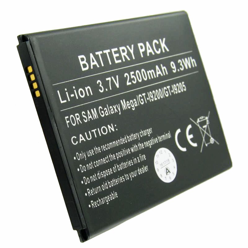 Samsung GALAXY MEGA 6.3 Akku als Nachbau Akku von AccuCell