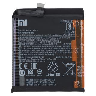 Akku Original Xiaomi für Mi 9T, Mi 9T Pro, Redmi K20 Pro, Typ BP40, 4000 mAh, 3.85V