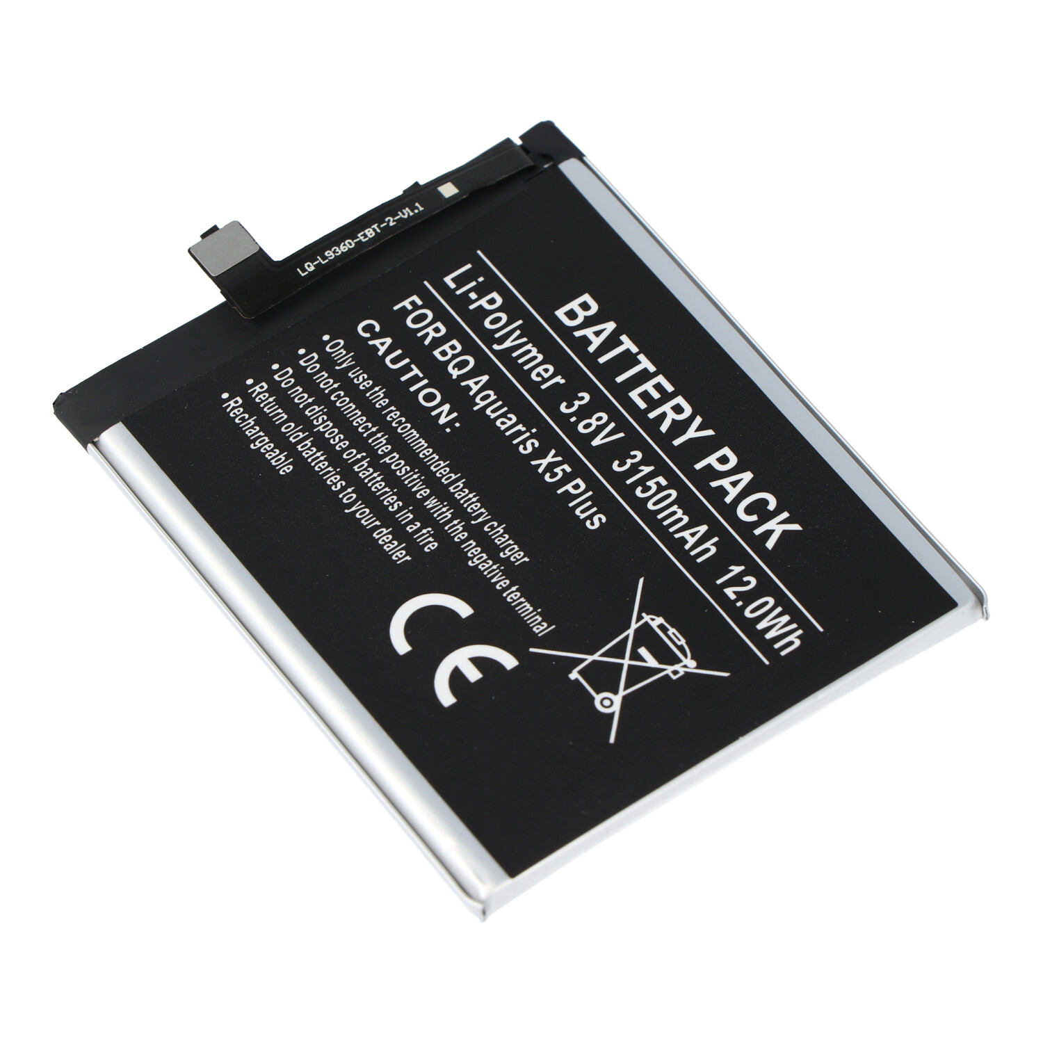 Akku passend für den BQ Aquaris X5 Plus Akku 3200