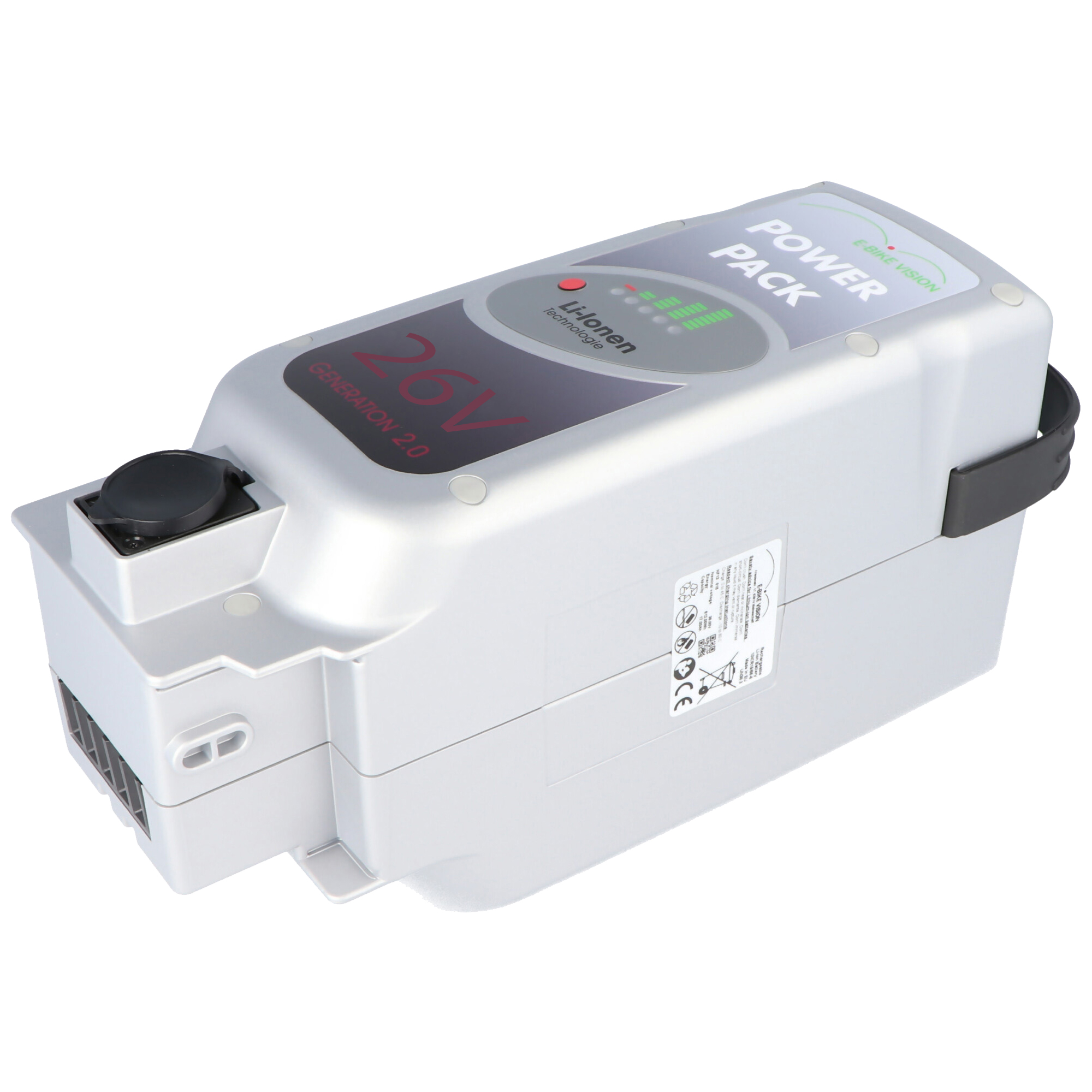 BikeTec i:SY 20 Zoll Urban Premium 20 Ah Powerpack E-Bike Nachbau Akku 26 Volt 510 Wh