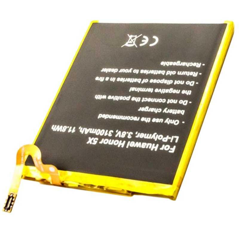 Akku für Huawei Honor 5X, HB396481EBC 3,8 Volt 3100mAh