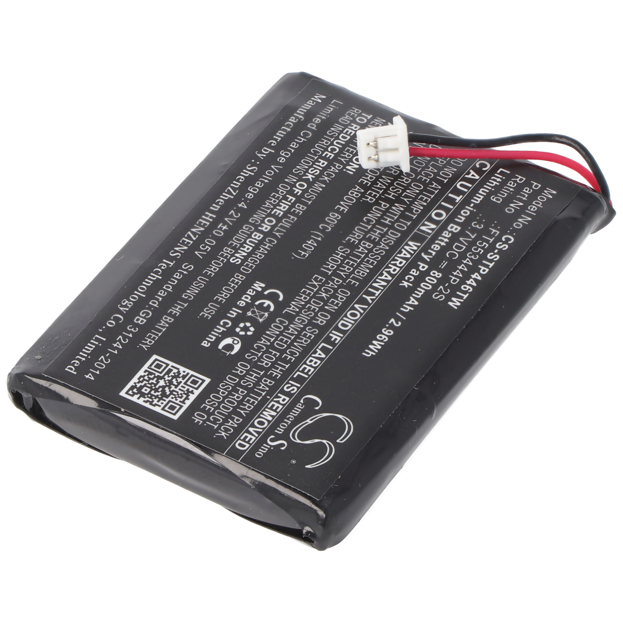 Akku passend für den Stabo freecomm 600 Set, PMR 446, 20640, Topcom Twintalker 7100