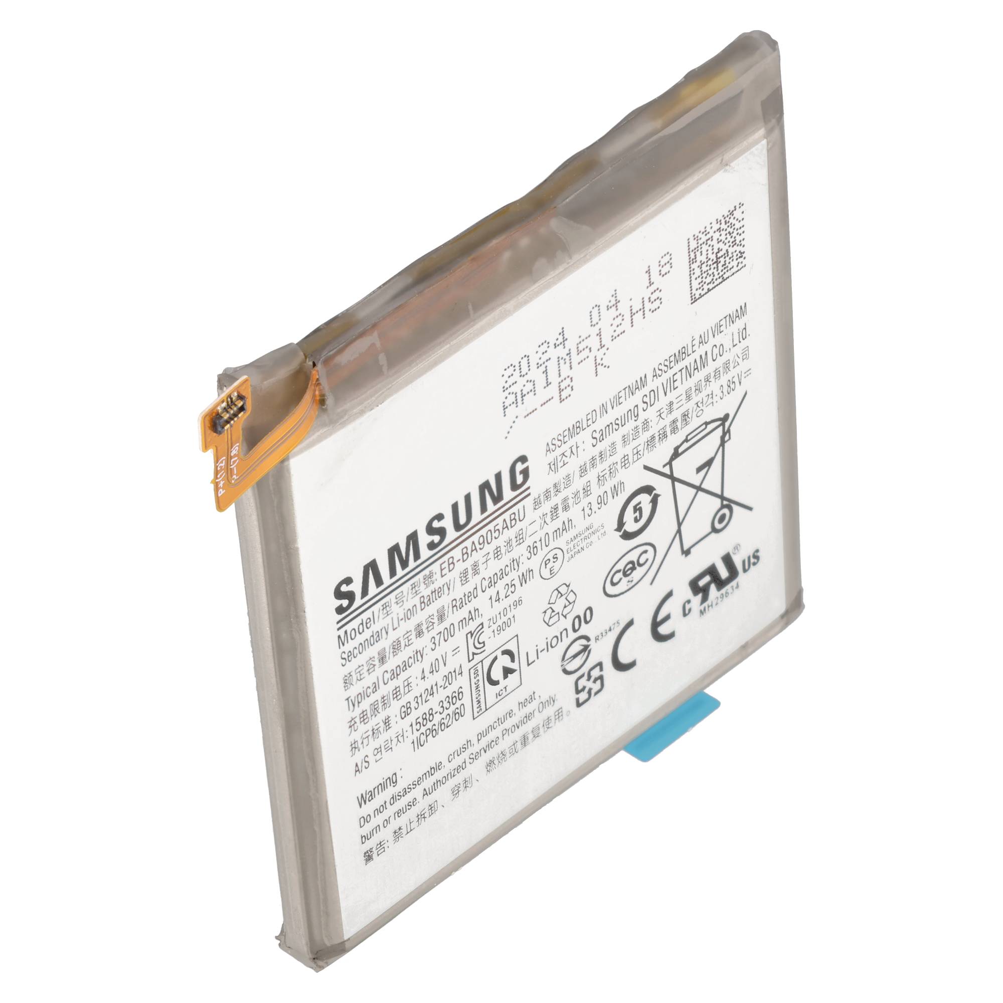 Akku Original Samsung für Galaxy A80 A805, Typ EB-BA905ABU