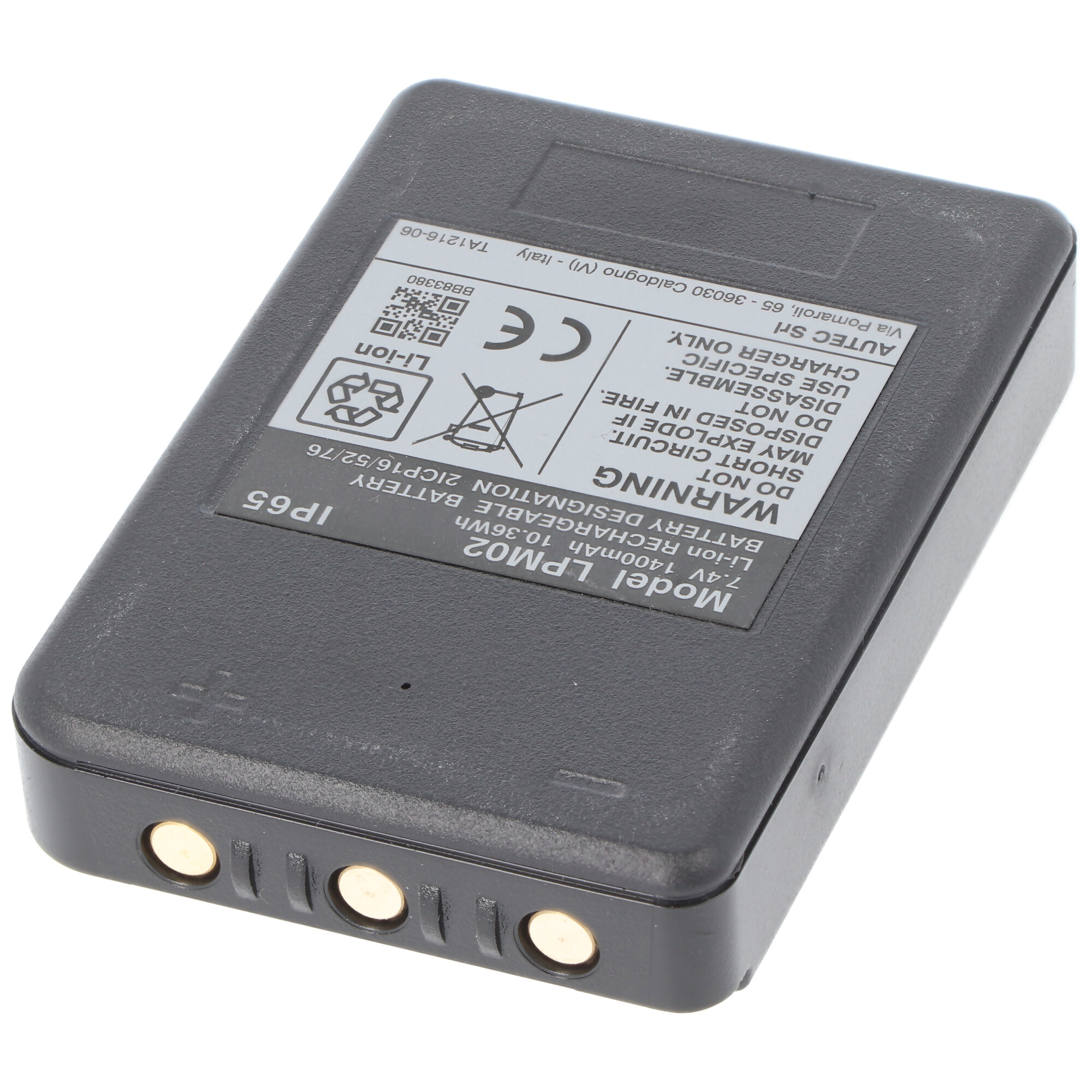autec LPM02 Akku Li-Ion original für Funkfernsteuerung AIR, DYNAMIC, MJ, MK, 7,2 Volt 1400mAh
