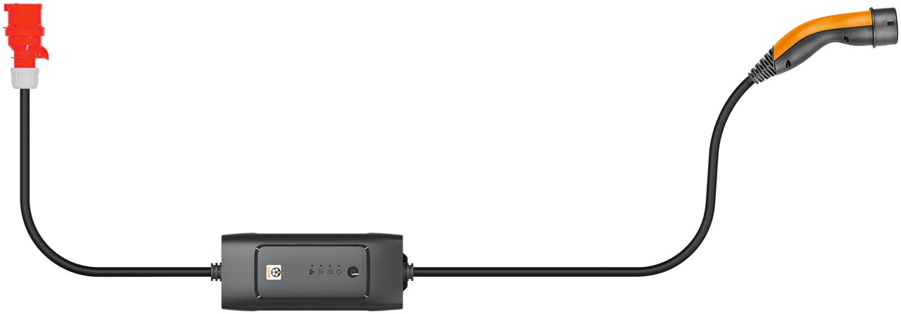 LAPP MOBILITY Mobile Ladestation Basic, Typ 2, CEE, bis zu 22 kW, 6 m - (5555921000) 32 A, 3-phasig, zum Laden von Hybrid- und Elektroautos mit Typ-2-Anschluss