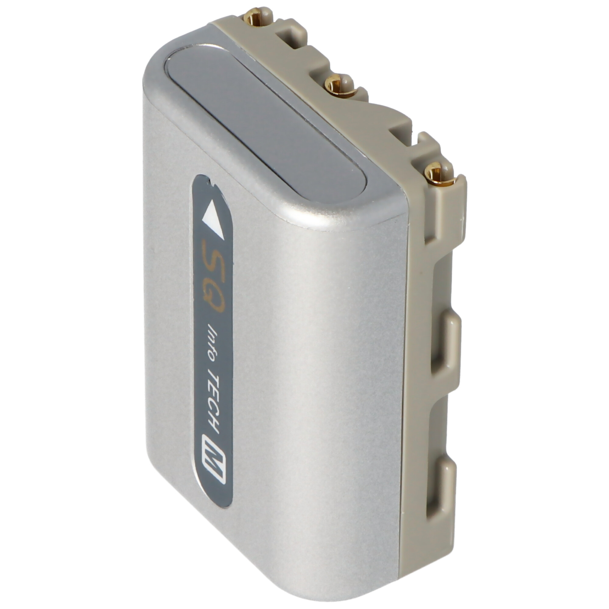 AccuCell Akku passend für Sony NP-QM50, Sony NP-QM51 Silber