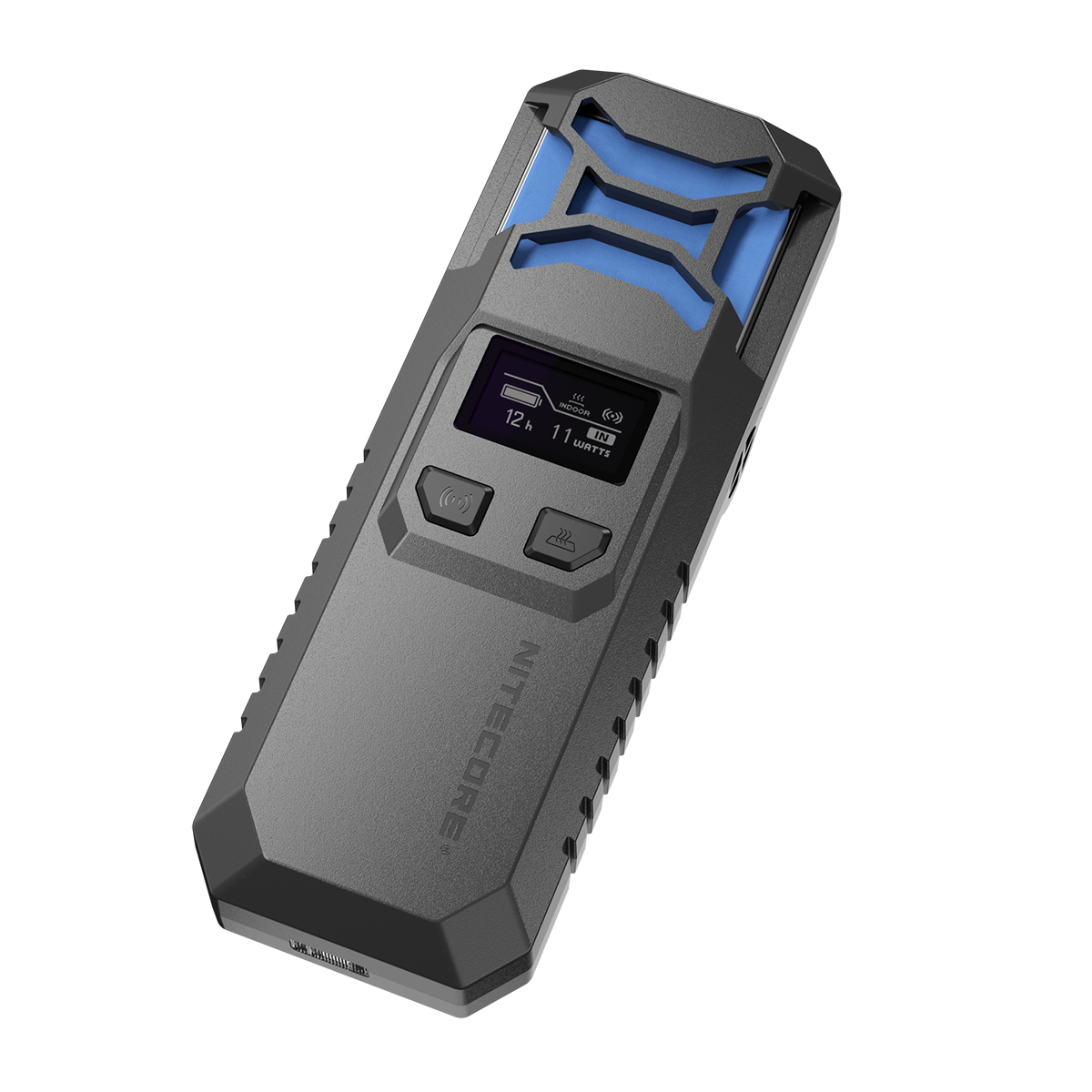 Nitecore EMR10, mobile Mückenabwehr, inklusive 2x NL2150 Akkus, mit Powerbankfunktion, wasserdicht IPX5, ideal für Camping, Outdoor und Angeln, inkl. 6x Mosquito-Schutz-Matten