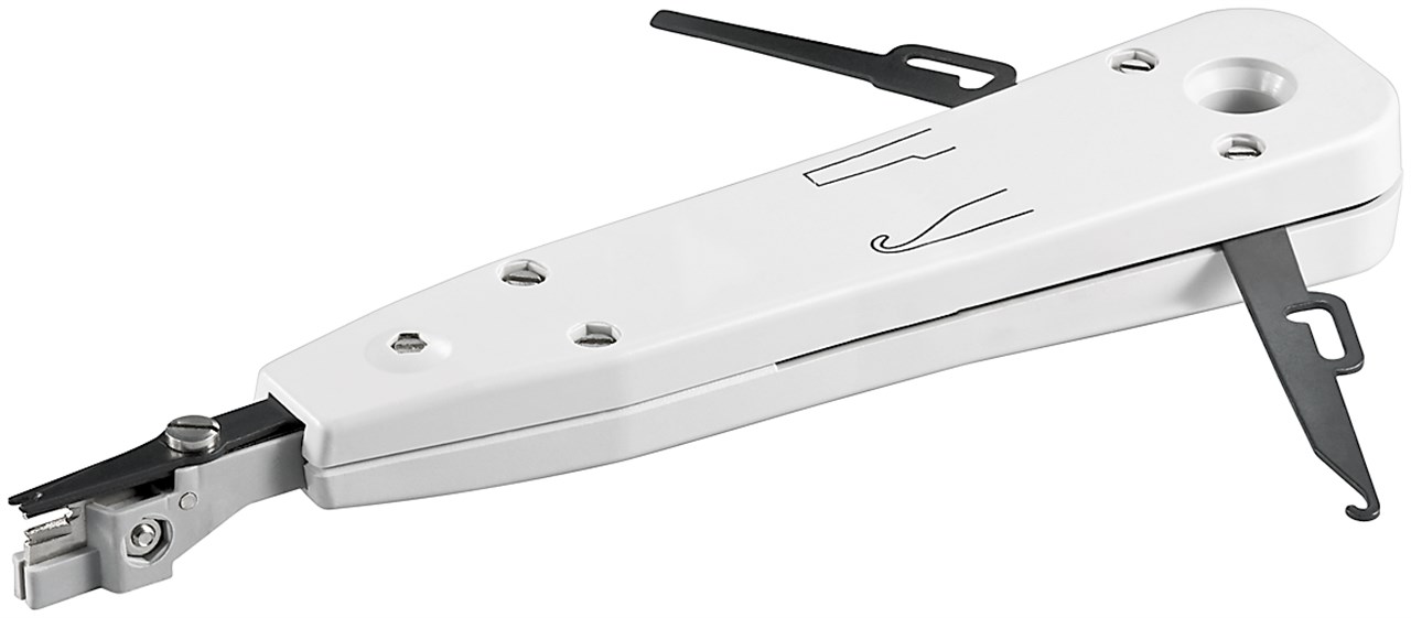 Goobay Anlegewerkzeug für CAT-5-Kabel, LSA - für Leiterdurchmesser von 0,4 mm bis 0,6 mm