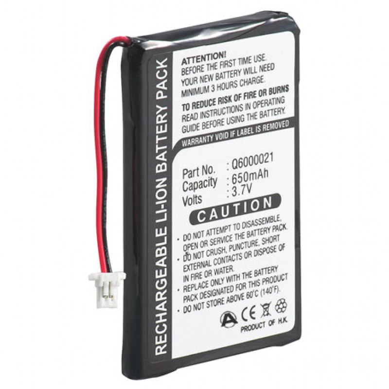 Akku passend für TomTom GPS-9821X, Q6000021, 550mAh