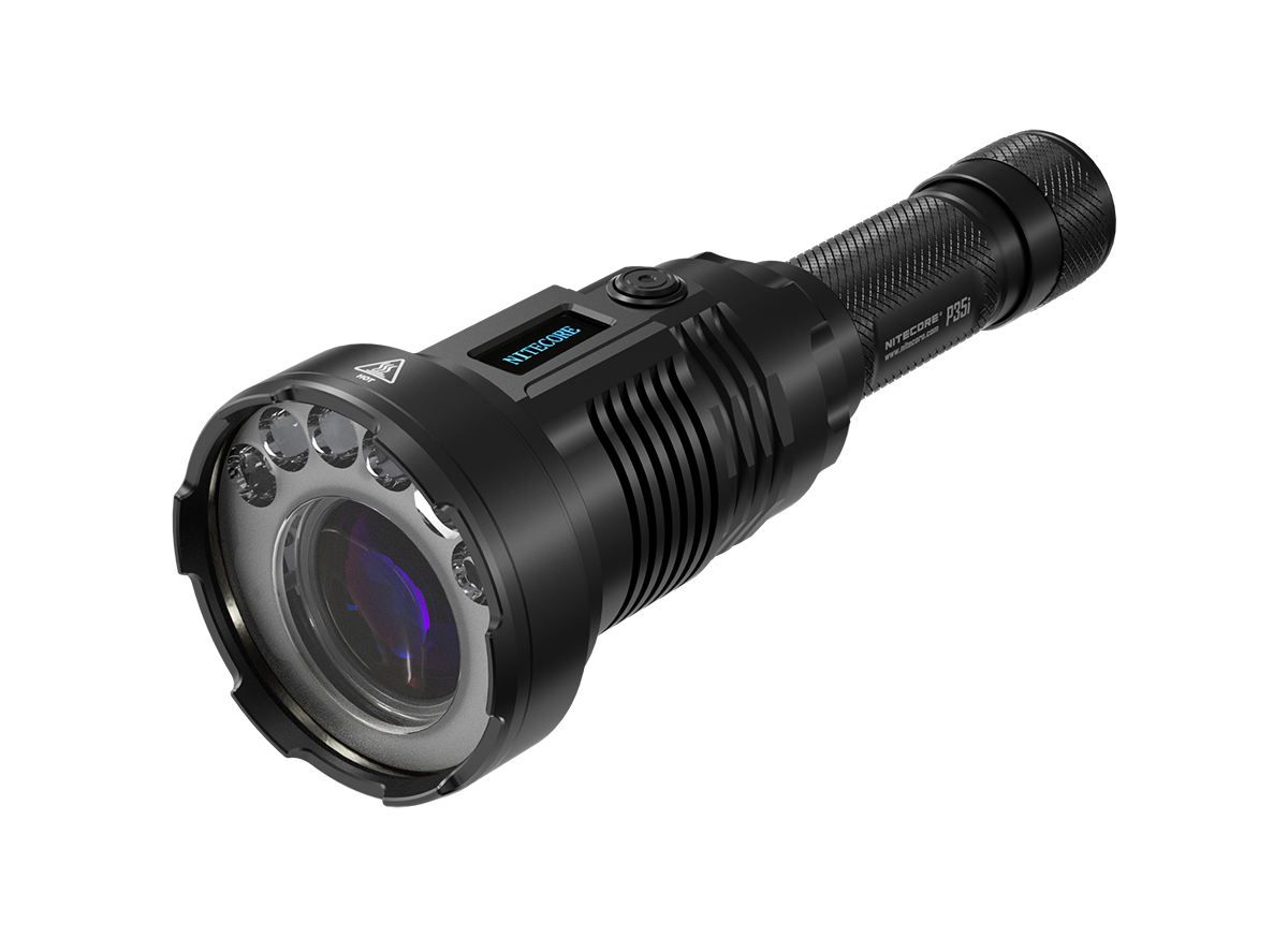 Nitecore P35i LEP-Taschenlampe, Leuchtweite bis zu 1650 Meter, 3000 Lumen, inklusive 21700 5000mAh Li-Ion Akku