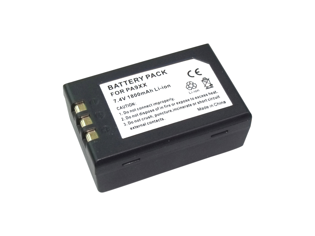 CoPacks Li-Ion Akku passend für Unitech PA960, PA962, PA963, PA967, PA968, PA968, PA970, RH767 - 7,4 V 1800 mAh 57x37x23 mm