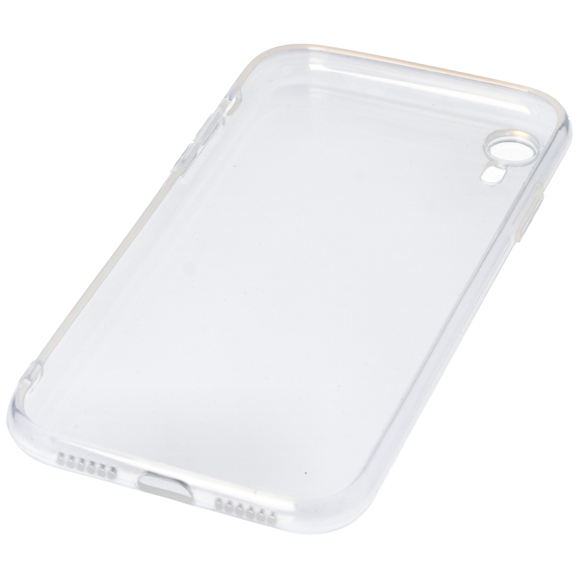 Hülle passend für Apple iPhone XR - transparente Schutzhülle, Anti-Gelb Luftkissen Fallschutz Silikon Handyhülle robustes TPU Case