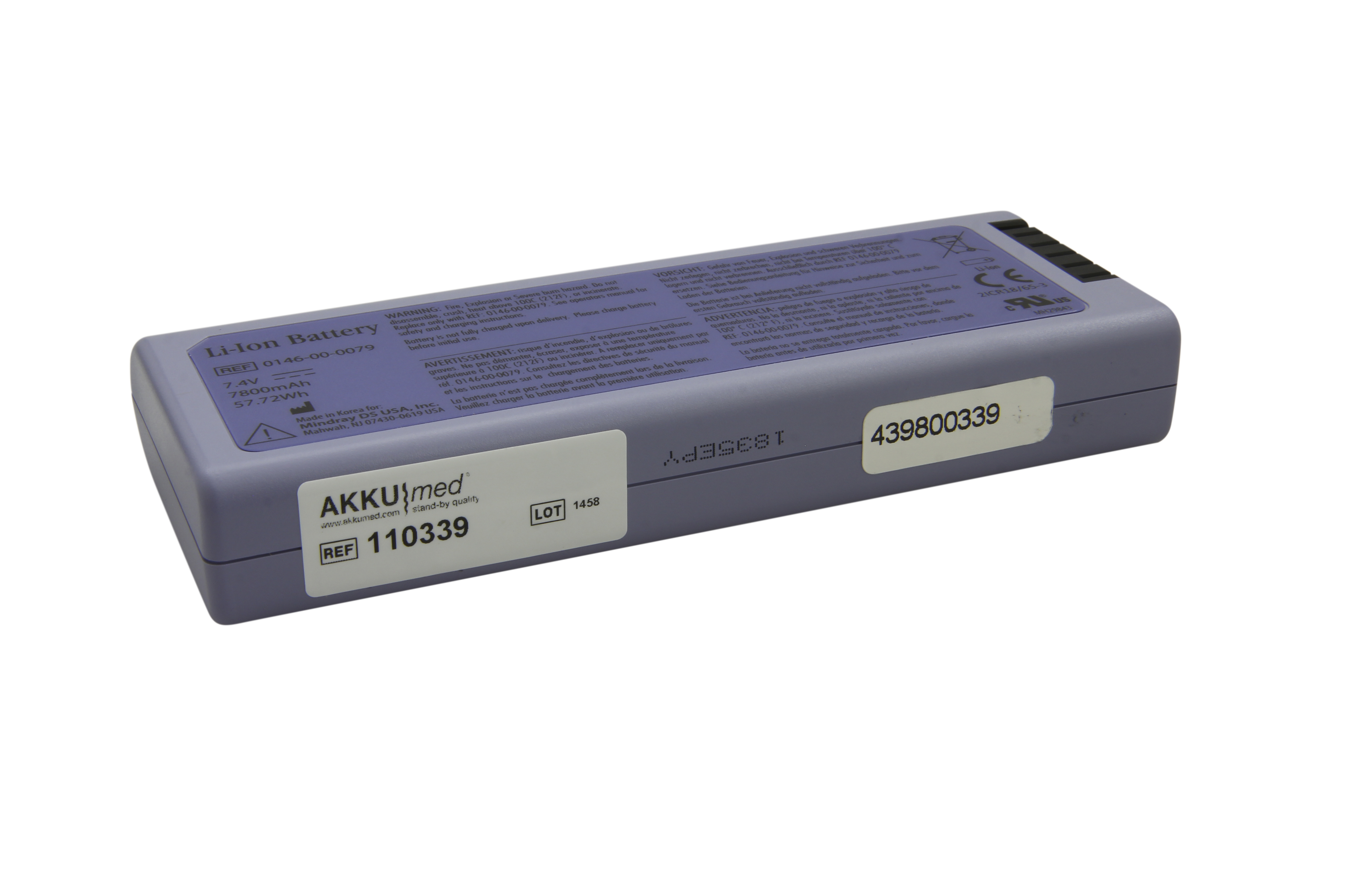 Original Li Ion Akku Datascope Monitor Duo - Typ 0146-00-0079