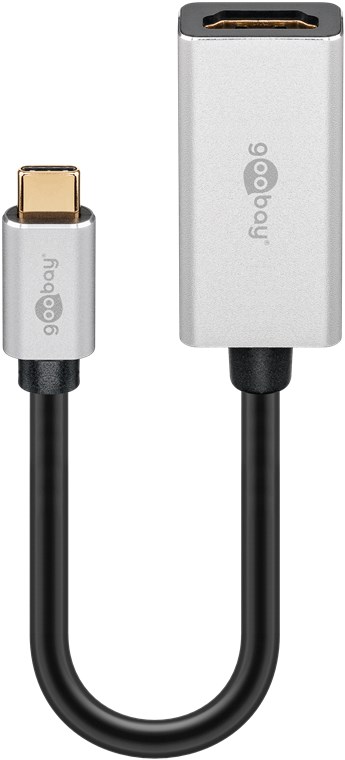 Goobay Adapter USB-C™ auf HDMI™ - USB-C™-Stecker > HDMI™-Buchse (Typ A)