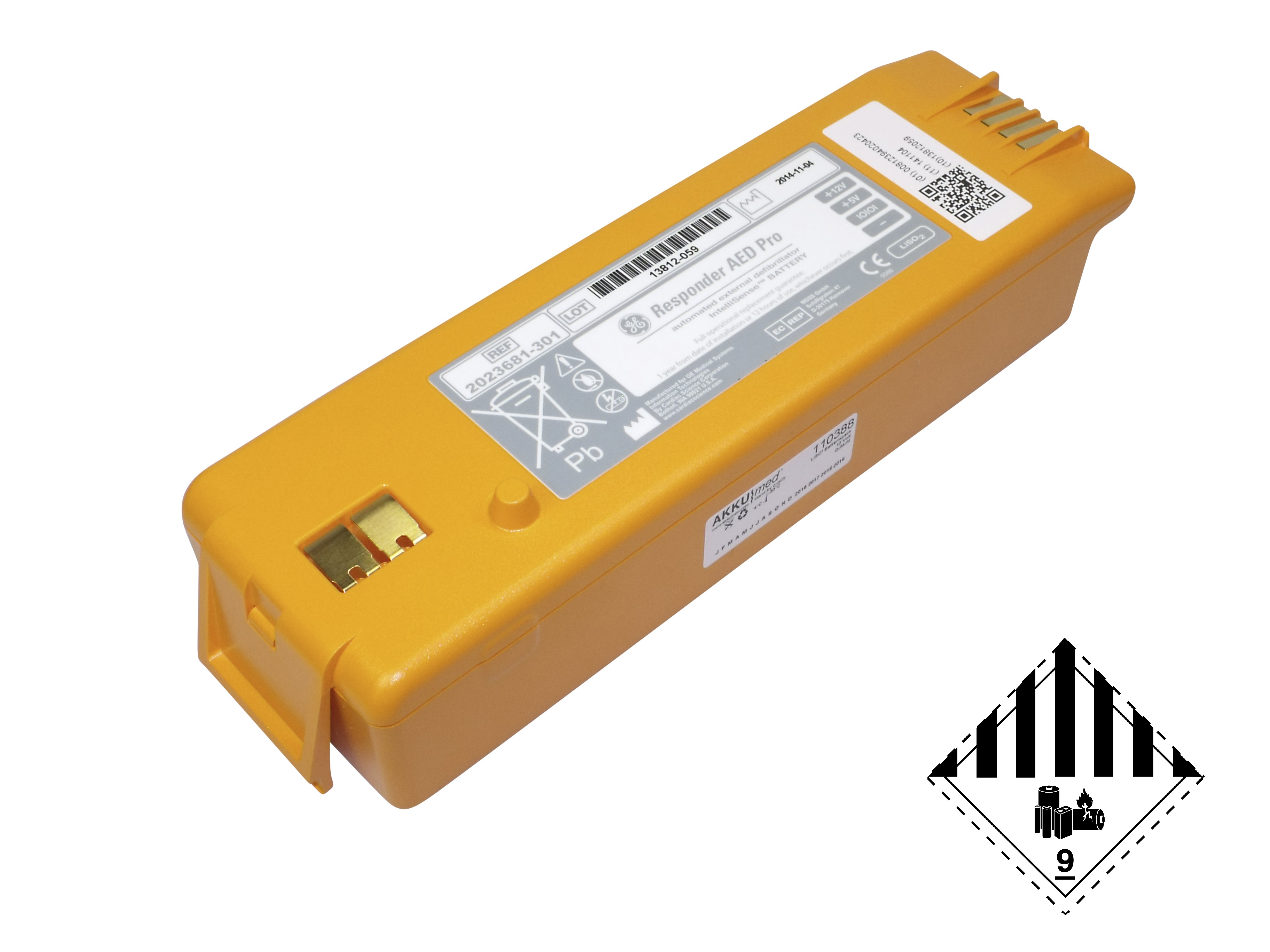 Original Lithiumbatterie GE Marquette Healthcare Responder AED Pro Defibrillator