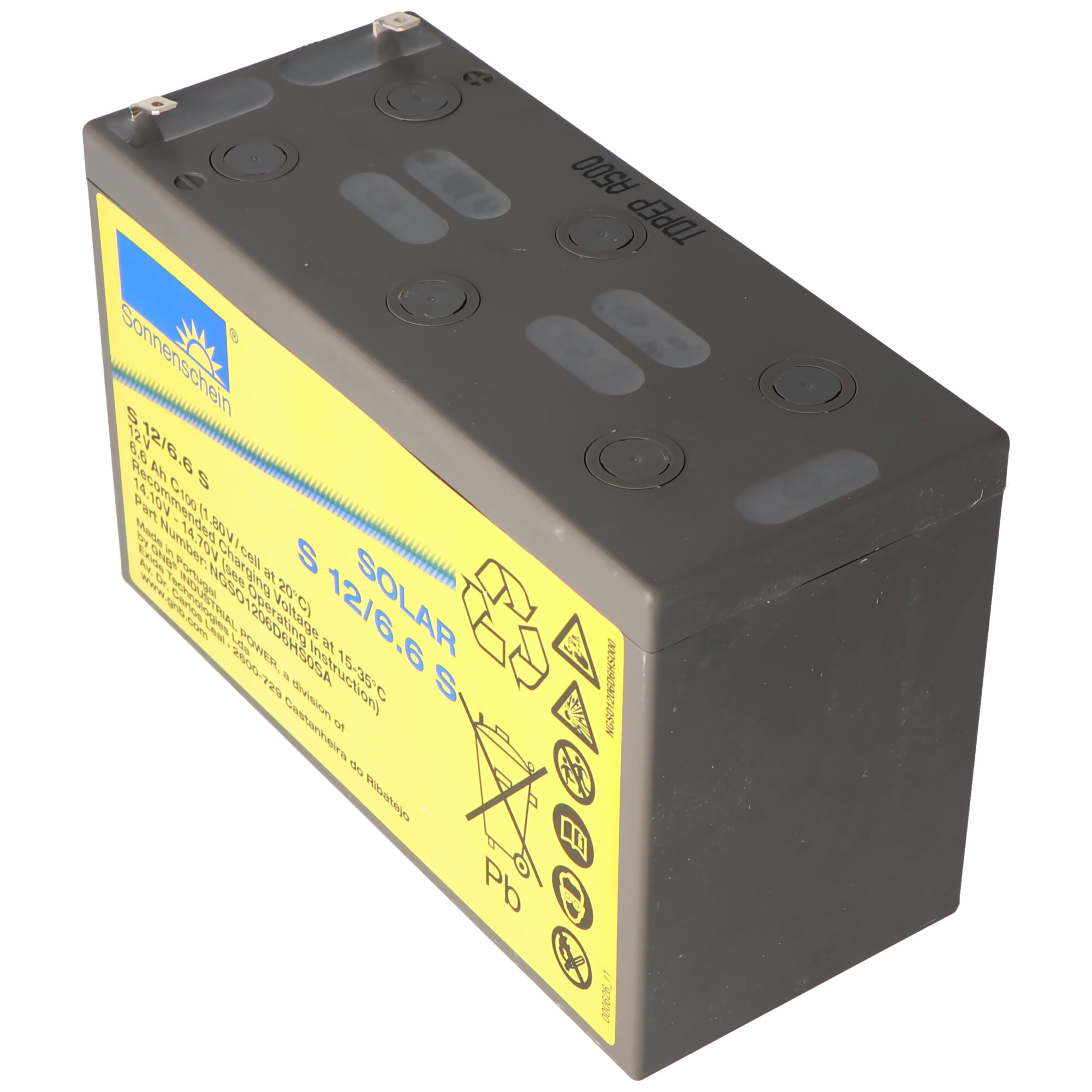 Sonnenschein Solar S 12/6.6 S Akku Blei 12Volt 6,6Ah